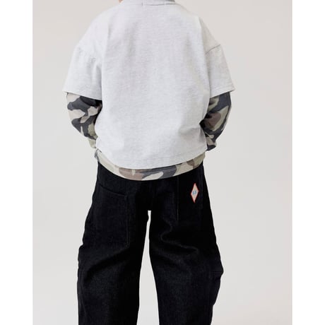 EXTRA-EXTRA EXTRA DOUBLE TEE - MARLE/CAMO(2-3Y,8-9Y)