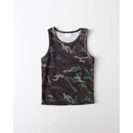 50%OFF 15(140-150cm)ラスト1点 CAMO TANK KHAKI