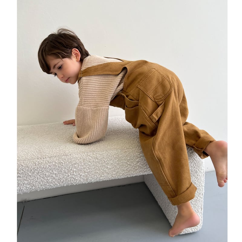 ボトムス Twin Collective CARPENTER OVERALL 50%OFF 6moラスト1点 Twin Collective CARPENTER OVERA