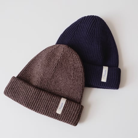 50%OFF Façade Ersta knitted beanie Navy blue(1-3y)