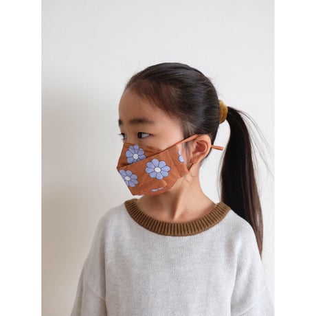 70%OFF BAGGU KIDS FABRIC MASK SET LOOP DAISY