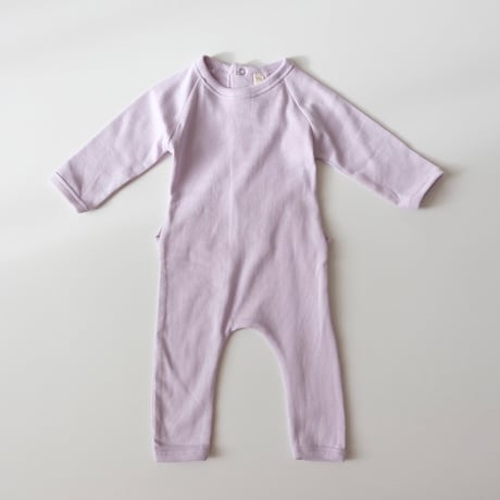 SUMMER & STORM BACK-SNAP ROMPER LILAC