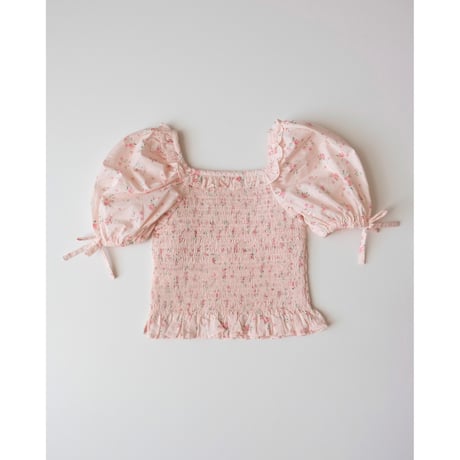 40%OFF 4Yラスト1点 Gingersnaps Priscilla Smocked Top with Puff Sleeves
