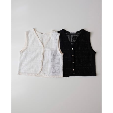 Cookies & Cream Vest(全2色/JS(120-130cm)JM(130-140cm)JL(140-150cm))