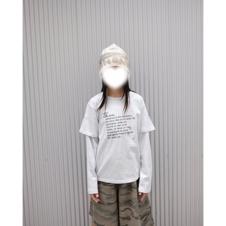 20%OFF STAR LAYERED T-SHIRTS(全2色/9,11,13,17)