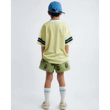 30%OFF 6-7Yラスト1点 EXTRA-EXTRA Extra Football Jersey Lemon