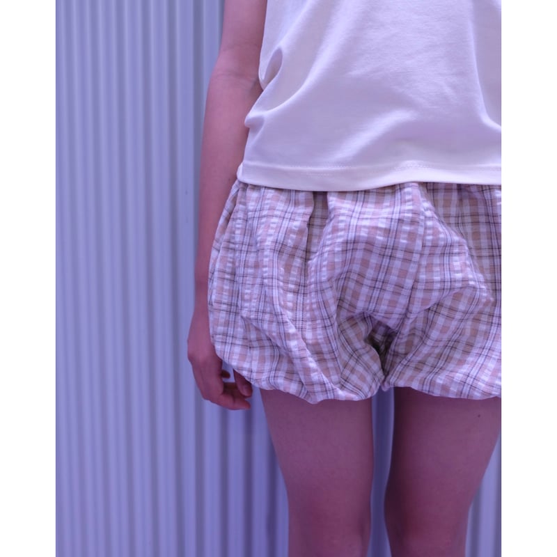 20%OFF PUMPKIN PANTS check beige(JS(120-130cm)J