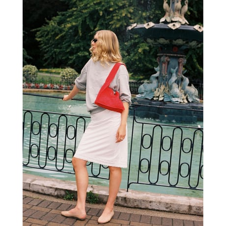 Nananita FOUNTAIN CROCHET BAG - RUBY