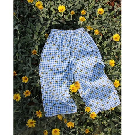 Twin Collective Peggy Pant - Sunflower Check(1y,3y(2-3),4y,6y,)