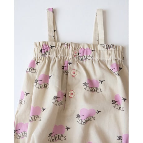 50%OFF 12-18mラスト1点 We are Kids Barboteuse Poppy Allover Amor