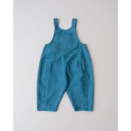 50%OFF KOTER KAI OVERSIZED BLUE DENIM DUNGAREES Blue mist(2-3y,3-4y,4-5y)