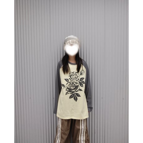 20%OFF VINTAGE ROSE T-SHIRTS(全2色/9,11,13,17)