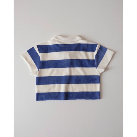 70%OFF 128-134ラスト1点 COS I SAID SO STRIPED POLO ULTRAMARINE