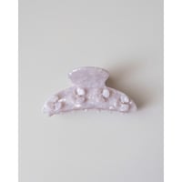 ラスト1点 Buttermilk Elle Claw Clip in Fior de Latte