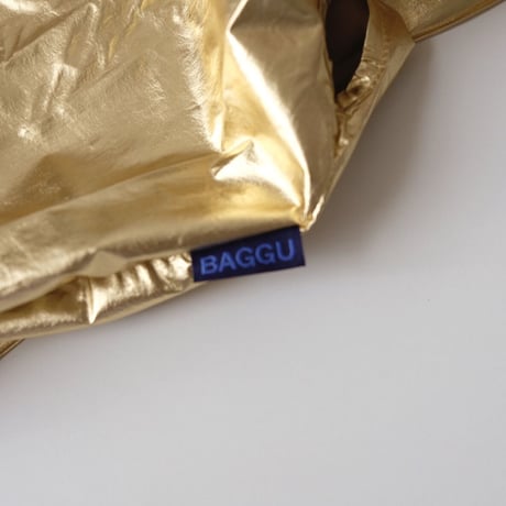 BAGGU BABY BAGGU METALLIC GOLD