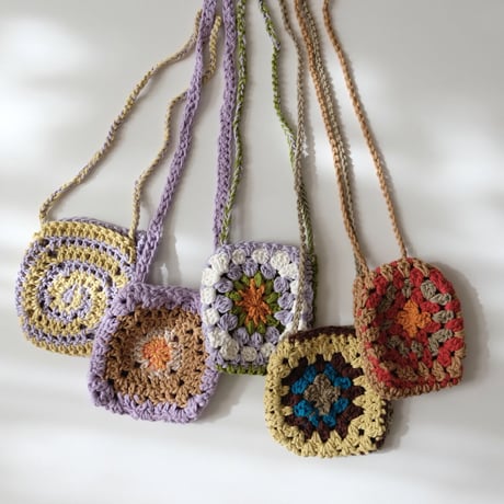 30%OFF THE CREEM hand knit pochette 2(全4色)
