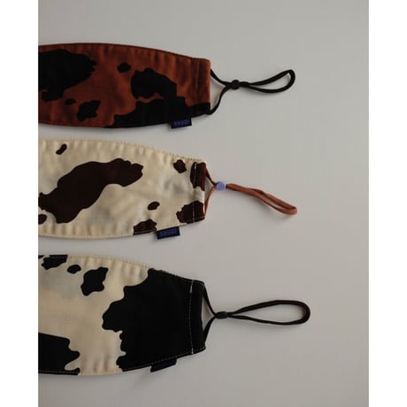 70%OFF BAGGU FABRIC MASK SET LOOP MIXED COW PRINT