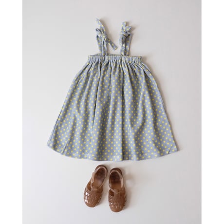 50%OFF We are Kids Robe Margot Yellow Dots(2-3y,4-5y)