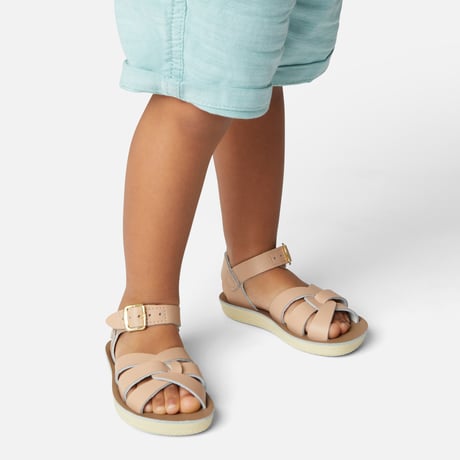 Salt-Water SANDALS SWIMMER Latte(CH6(14cm)～YTH3(22cm))