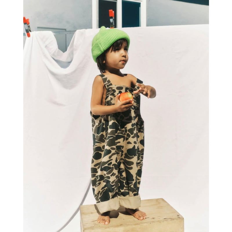 ZIGGY ZAZA cassius overalls camo(18-24M,2-3Y) |
