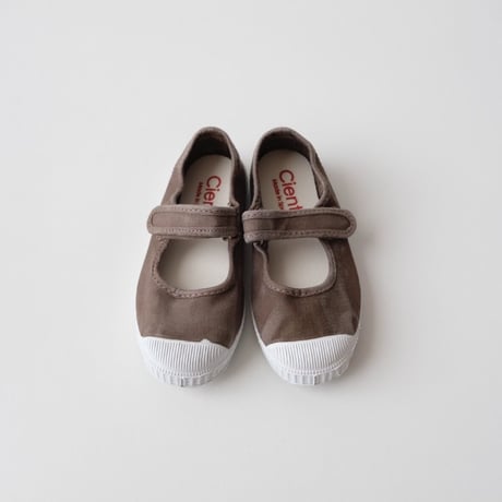Cienta VELCRO ONE STRAP SHOES nogal/ムラ染め(21(12.5cm))
