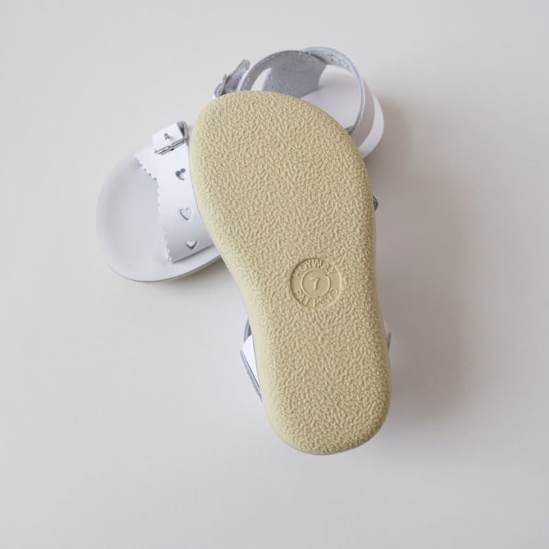 Salt-Water SANDALS SWEETHEART White(CH6(14cm)～Y