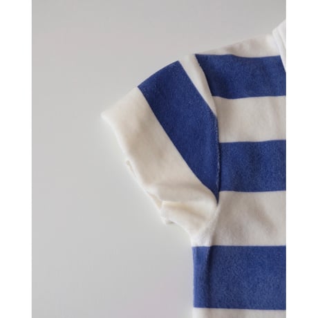 70%OFF 128-134ラスト1点 COS I SAID SO STRIPED POLO ULTRAMARINE