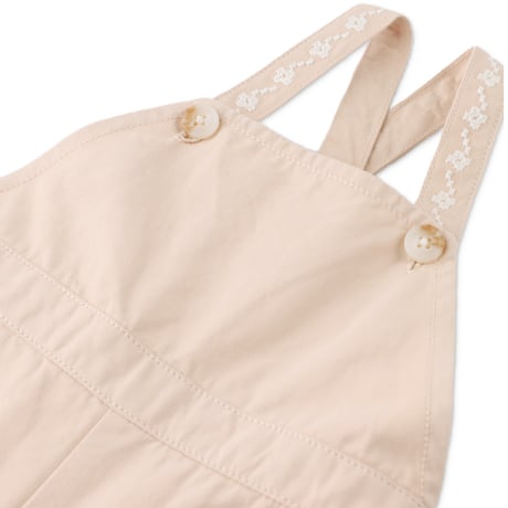 50%OFF 18Mラスト1点 Gingersnaps  BABY GIRLS MADIE JUMPSUIT WITH EMBROIDERY ON POCKETS