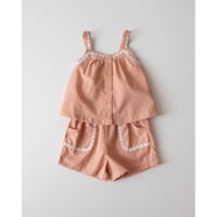 70%OFF Gingersnaps BABY GIRLS NERY SHORTS SET WITH DAISY LACE TRIMS(18M,3Y)