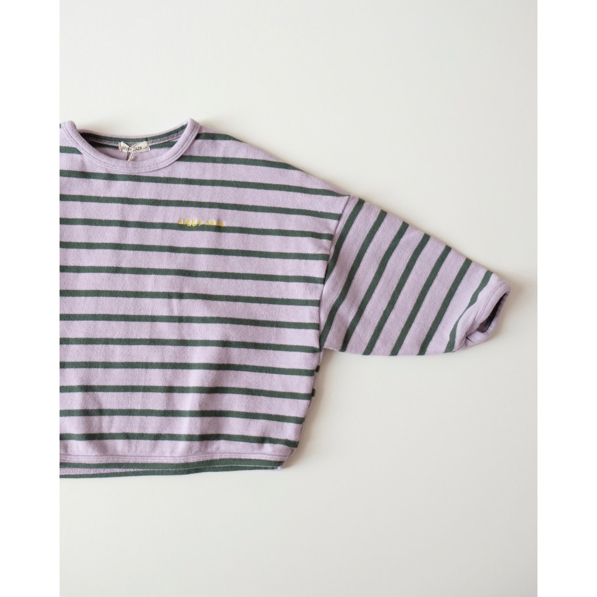 新品未使用　ziggy zaza twin stripe 4-5y twin stripe terry pant | verde – ZIGGY ZAZA