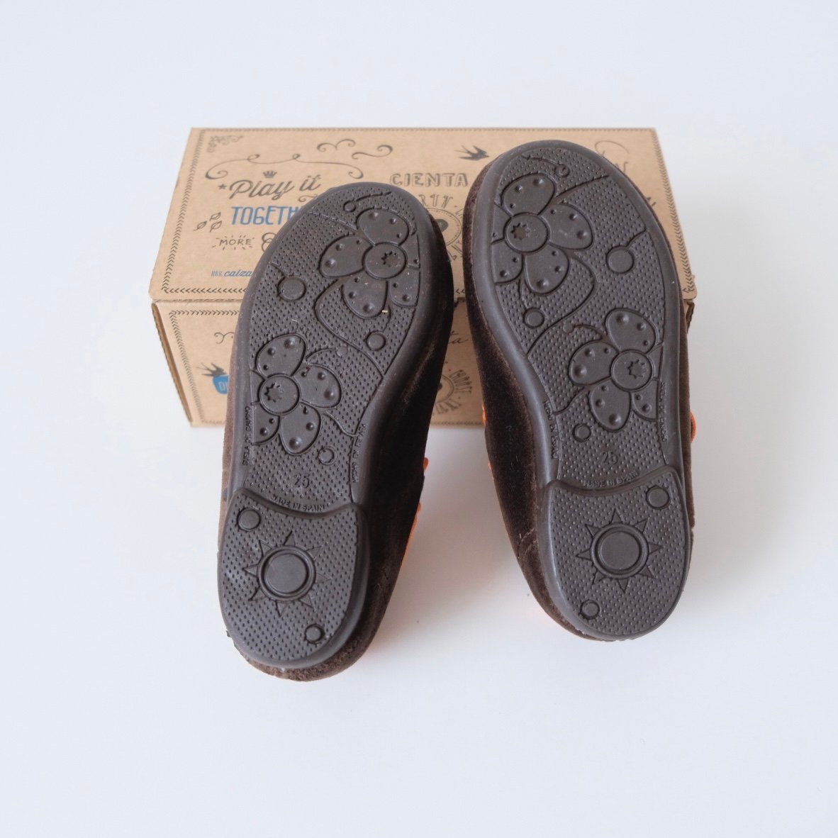 その他 Cienta VELOUR VELCRO ONESTRAPBALLETSHOES Cienta VELOUR VELCRO ONE STRAP BALLET SHOES bro