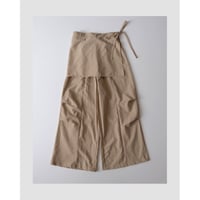 20%OFF ANORAK WRAP PANTS BEIGE(13(130-140cm))