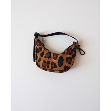 BAGGU Crescent Bag Charm Leopard