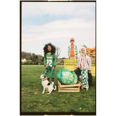 70%OFF 2yラスト1点 MAISON MANGOSTAN MANGOSTAN TEAM DRESS GREEN