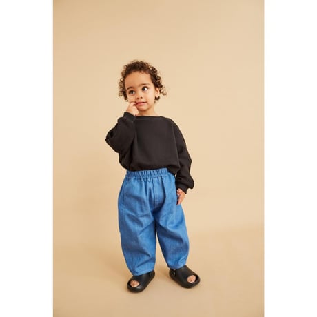 50%OFF 18-24mラスト1点 KOTER RIVER BUBBLE SWEATSHIRTS ROMPER black