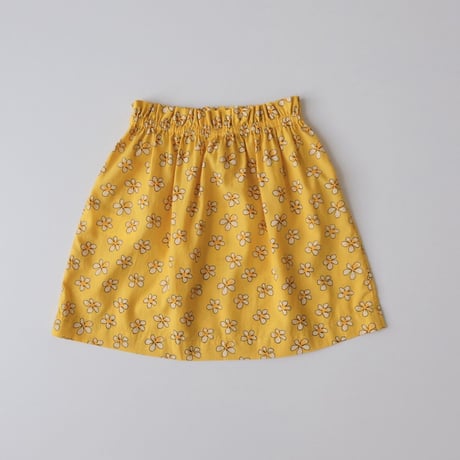 70%OFF THE ANIMALS OBSERVATORY Yellow Flowers Kitten Skirt(4Y,12Y)