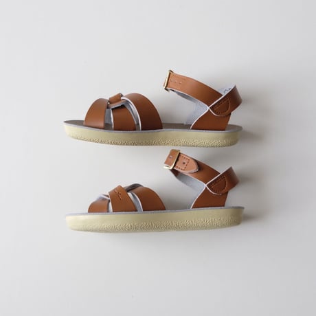Salt-Water SANDALS SWIMMER Tan(CH6(14cm)～YTH2(21.5cm))