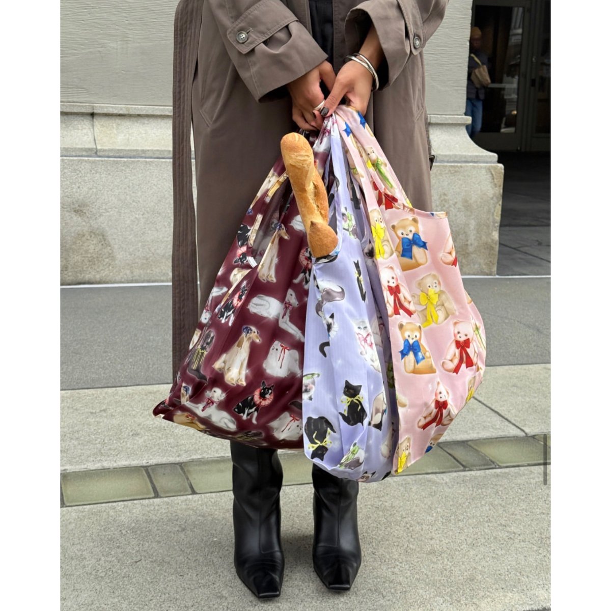 BAGGU Standard Baggu Set of 3 Fancy Animals | U