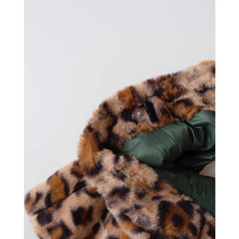 MAISON MANGOSTAN LEOPARD FUR SKIRT LEOPARD | UN
