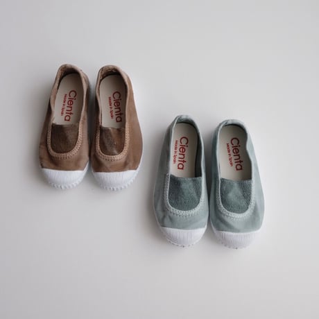 Cienta SLIP-ON SHOES ムラ染め(全2色/21(12.5cm)22(13cm))