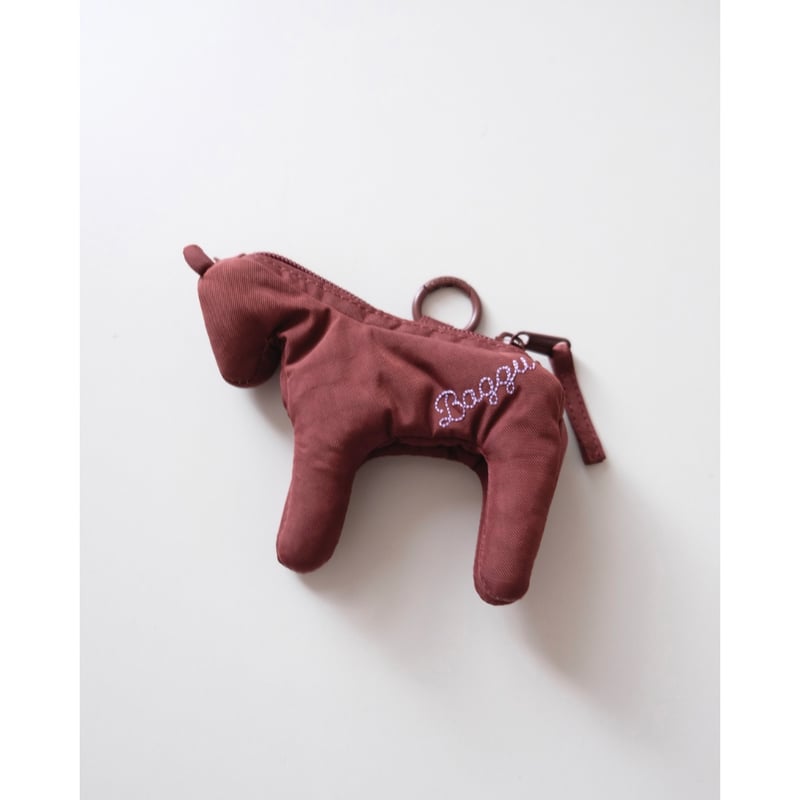 BAGGU Horse Charm Black & White Gingham | UNO b