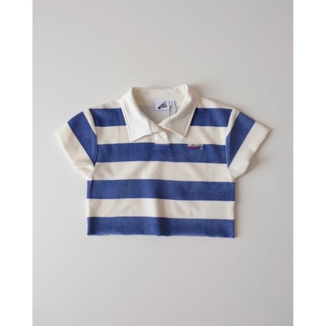 70%OFF 128-134ラスト1点 COS I SAID SO STRIPED POLO ULTRAMARINE