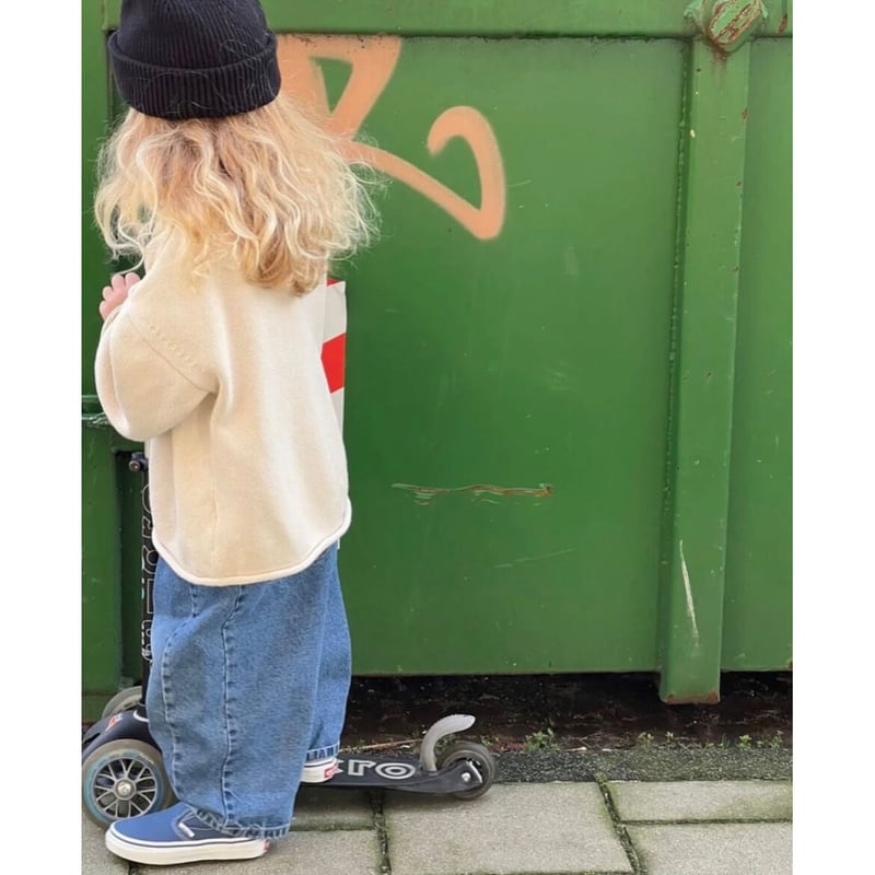 L(5-7Y)ラスト1点 ZIGGY ZAZA suki denim jean | blue