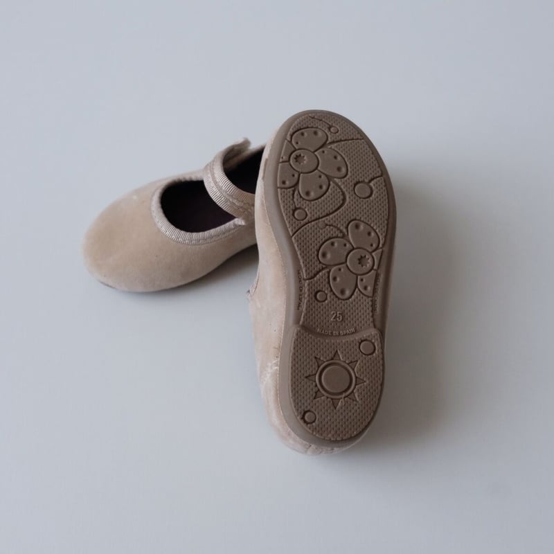 その他 Cienta VELOUR VELCRO ONESTRAPBALLETSHOES Cienta VELOUR VELCRO ONE STRAP BALLET SHOES bro
