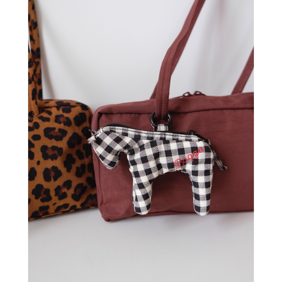 BAGGU Nylon Bowler Bag Mahogany | UNO babewear