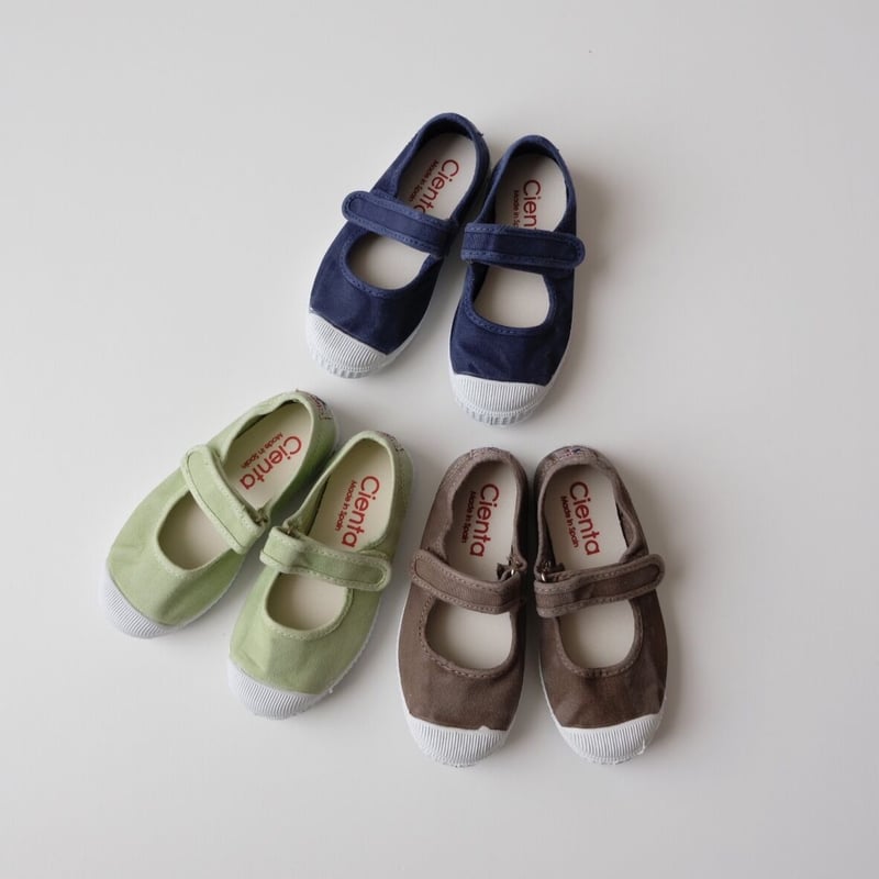 Cienta VELCRO ONE STRAP SHOES nogal/ムラ染め(21(12.