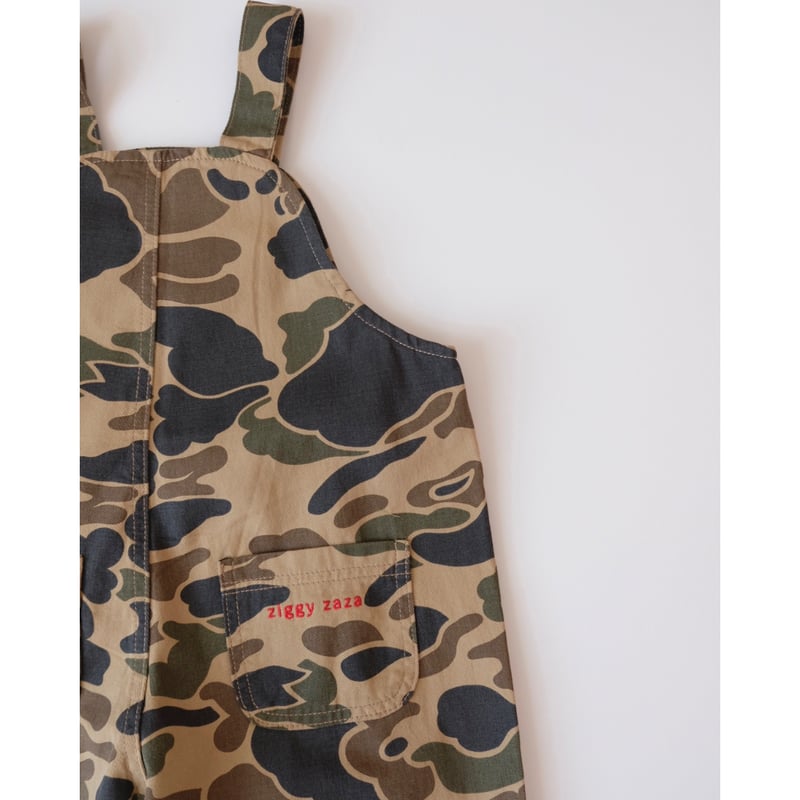 ZIGGY ZAZA cassius overalls camo(18-24M,2-3Y) |