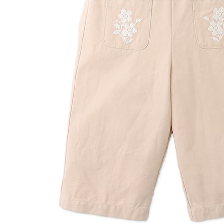 50%OFF 18Mラスト1点 Gingersnaps  BABY GIRLS MADIE JUMPSUIT WITH EMBROIDERY ON POCKETS
