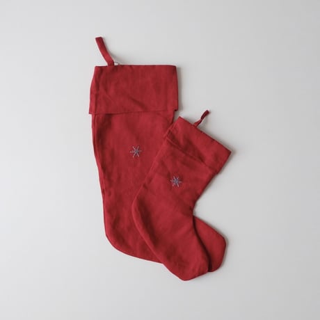 50%OFF LA PETITE ALICE Christmas Stocking with SilverSnowflake Large(全2色)