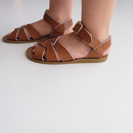Salt-Water SANDALS ORIGINAL Tan(CH5(13cm)CH6(14cm))